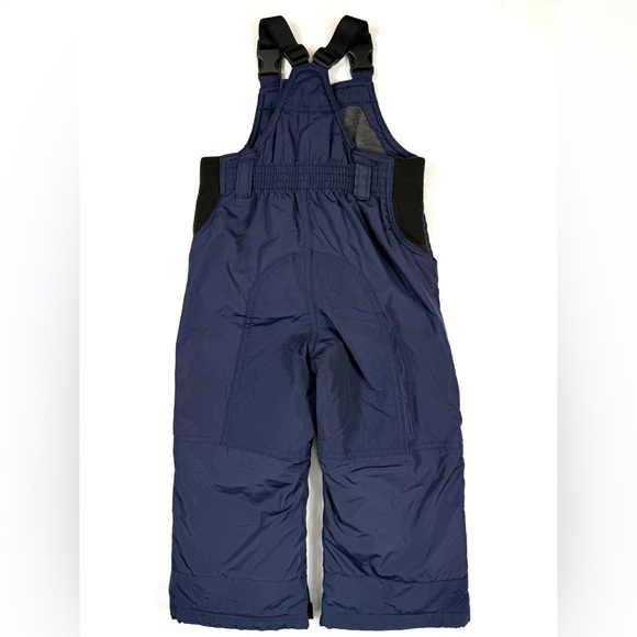 BABY GAP Unisex Toddler Navy Blue Cold Control Max Snow Bib Overalls Size 2 - Picture 2 of 9